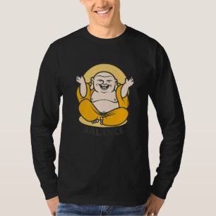 Camiseta Buda Monk Namaste Budismo La Vida Se Trata De Bal