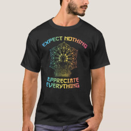 Camiseta Buda no espera nada de apreciado