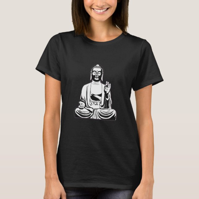 Camiseta Buda pacífico (Anverso)