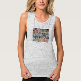 Camiseta Buda Paz Amor Yoga Relajado Tanque Muscular
