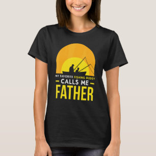 Camiseta Buda pescador me llama Padre Viaje Amigo Pescador 