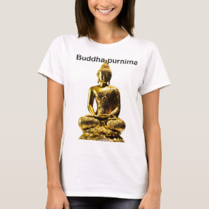 Camiseta Buda purnima festival especial de paz interior.