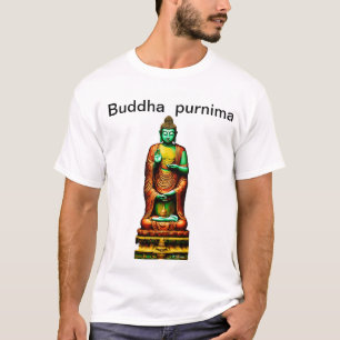 Camiseta Buda purnima paz interior especial.