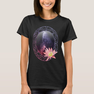 Camiseta Buda Siddhartha Gautama Flor de Loto Moda Clo