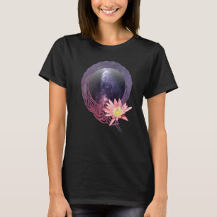Camiseta Buda Siddhartha Gautama Flor de Loto Moda Clo