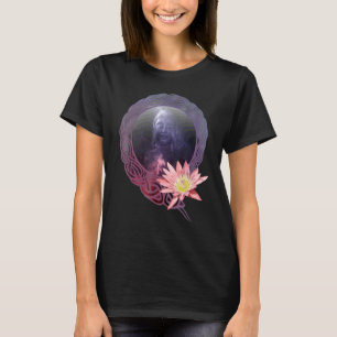 Camiseta Buda Siddhartha Gautama Flor de Loto Moda Clo