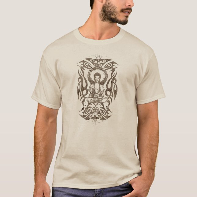 Camiseta Buda tribal (Anverso)