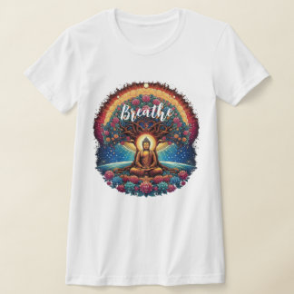 Camiseta Buda y el árbol de la vida