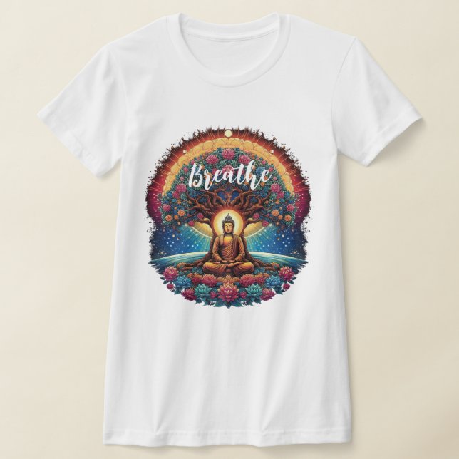 Camiseta Buda y el árbol de la vida (Distribución)