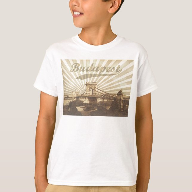 Camiseta Budapest Antiguo (Anverso)