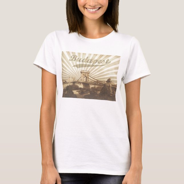 Camiseta Budapest Antiguo (Anverso)
