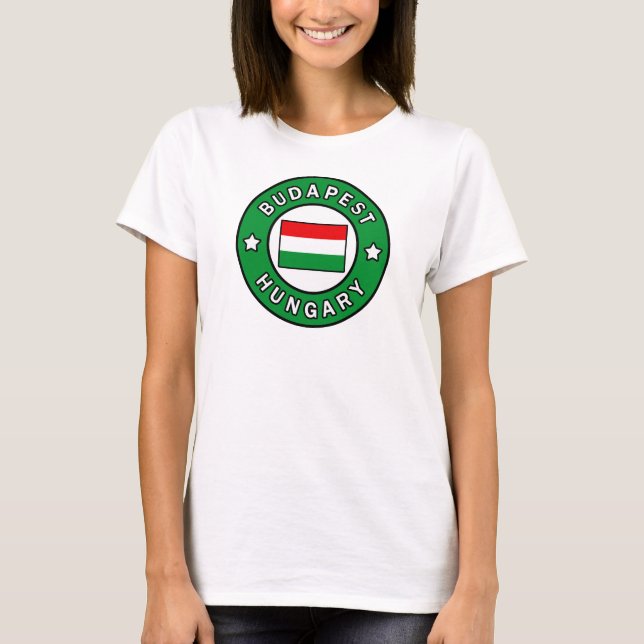 Camiseta Budapest Hungría (Anverso)