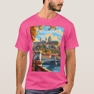 Camiseta Budapest Hungría - Arte de Viajes