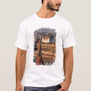 Camiseta Budapest, Hungría, río Danubio, Parlamento