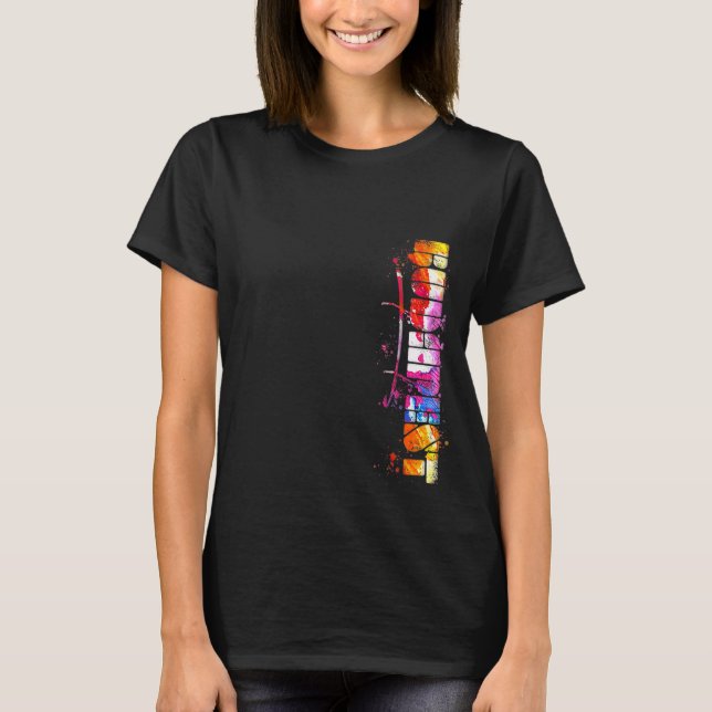 Camiseta Budapest Letting Watercolor Budapest (Anverso)