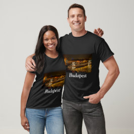 Camiseta Budapest, Széchenyi Chain Bridge Hungría Europa