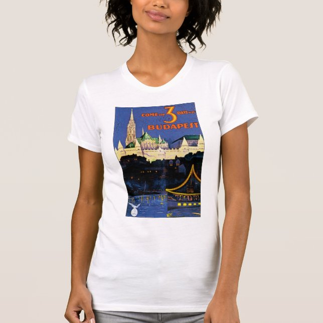 Camiseta Budapest vintage (Anverso)
