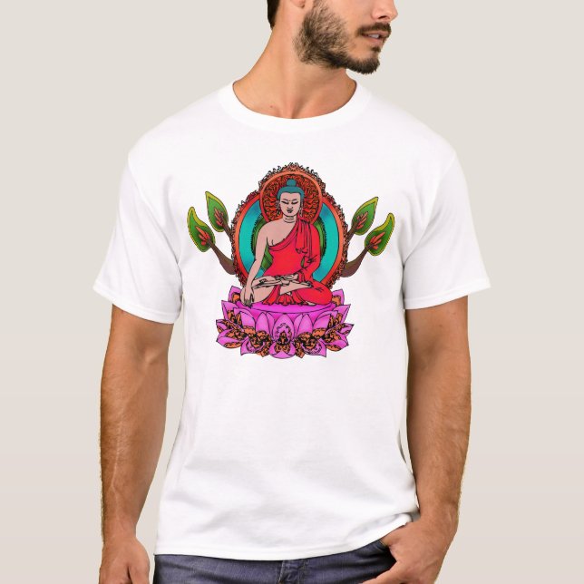 Camiseta buddah color2 (Anverso)