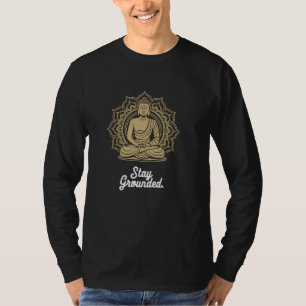 Camiseta buddha diciendo permanencia en el espíritu de medi
