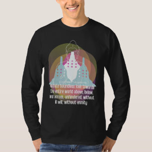 Camiseta Buddha Gautama Misteridad Paz Amor Amabilidad M