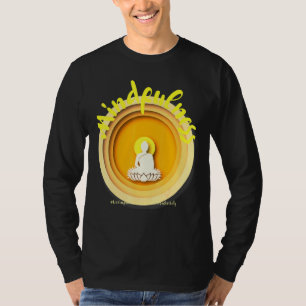 Camiseta Buddha Gautama Misteridad Paz Amor Amabilidad M