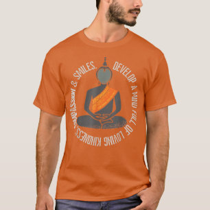 Camiseta Buddha Gautama Misteridad Paz Amor Amabilidad M