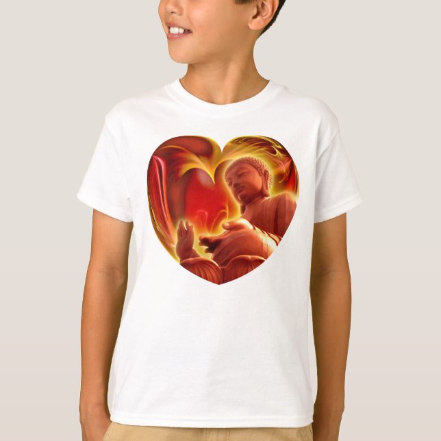 Camiseta BUDDHA Heart (Anverso)