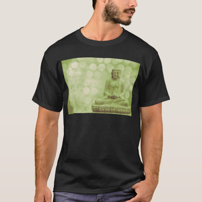 Camiseta buddha light (light green) (Anverso)