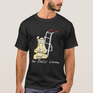 Camiseta Buddha Llama Meditar en Dolly Premium