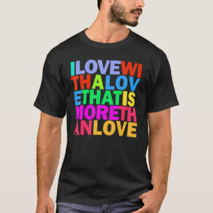 Camiseta Buddha Love More Rainbow Inspirador Citation