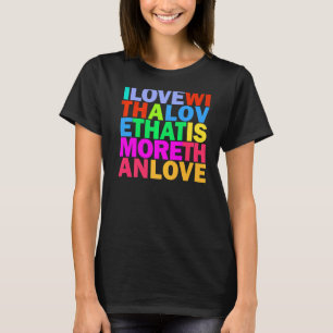 Camiseta Buddha Love More Rainbow Inspirador Citation