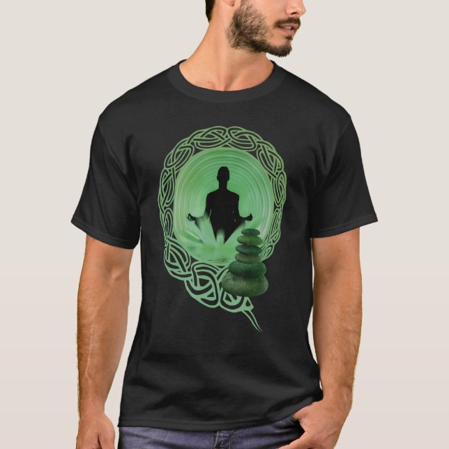 Camiseta Buddha Meditación Yoga Moda ropa conjunto Bud (Anverso)
