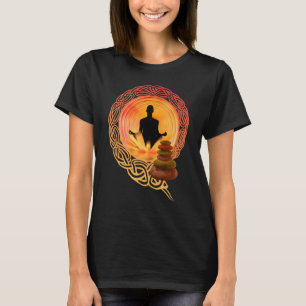Camiseta Buddha Meditación Yoga Moda ropa conjunto Bud