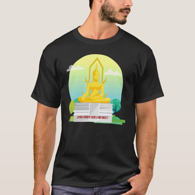 Camiseta Buddha Mindfulness Buddhist Gautama Buddhism Lovin (Anverso)