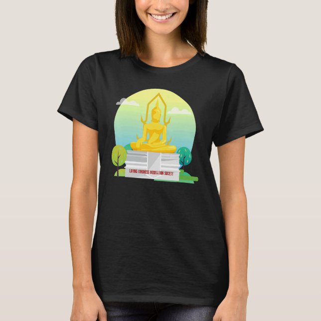 Camiseta Buddha Mindfulness Buddhist Gautama Buddhism Lovin (Anverso)