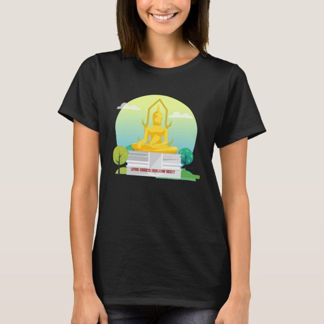 Camiseta Buddha Mindfulness Buddhist Gautama Buddhism Lovin (Anverso)