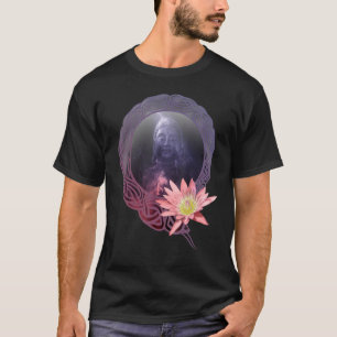 Camiseta Buddha Siddhartha Gautama Lotus Flower Flower Flow