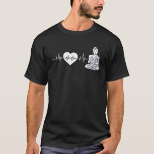 Camiseta Buddha Yoga Latido del Corazón Hinduismo Meditació