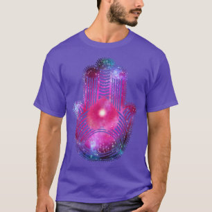 Camiseta Buddha Zen de mano cósmica