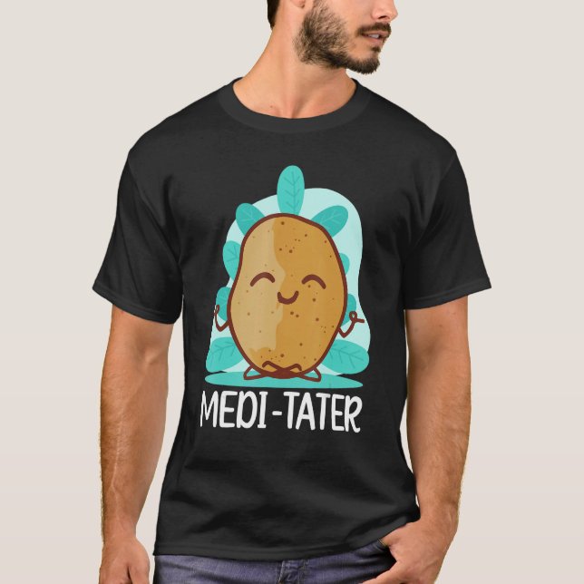 Camiseta Buddhism Buddhist Buddha Potato Medi  Tater (Anverso)