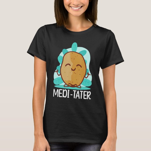 Camiseta Buddhism Buddhist Buddha Potato Medi  Tater (Anverso)