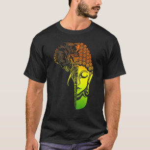 Camiseta Buddhism Spiritual Mantra Zen Buddhist Elephant Bu
