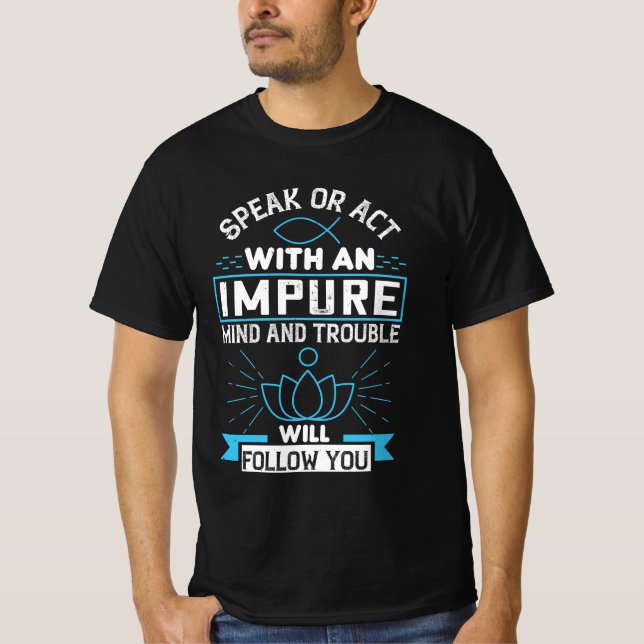 Camiseta Buddhist quotes Buddhism Gift (Anverso)