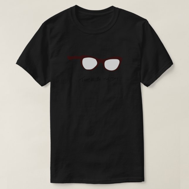 Camiseta Buddy Holly ese será el día del tributo clásico T- (Diseño del anverso)
