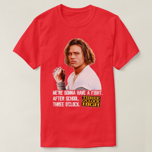 Camiseta Buddy Revell Three OClock High (Diseño del anverso)