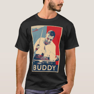 Camiseta Buddy Rich Hope Poster Greats Of Jazz Music Histor