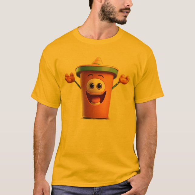 Camiseta Buddy the Cheerful Bucket (Anverso)