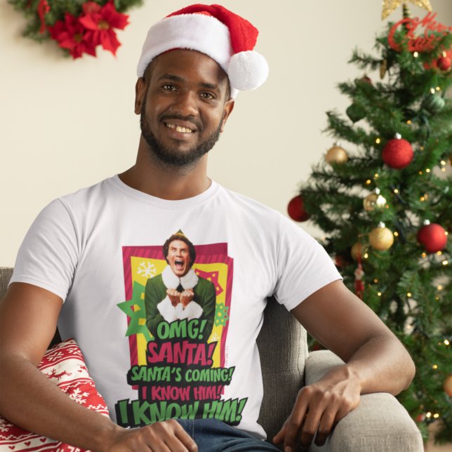 Camiseta Buddy the Elf | ¡Dios mío! ¡Santa! (Subido por el creador)