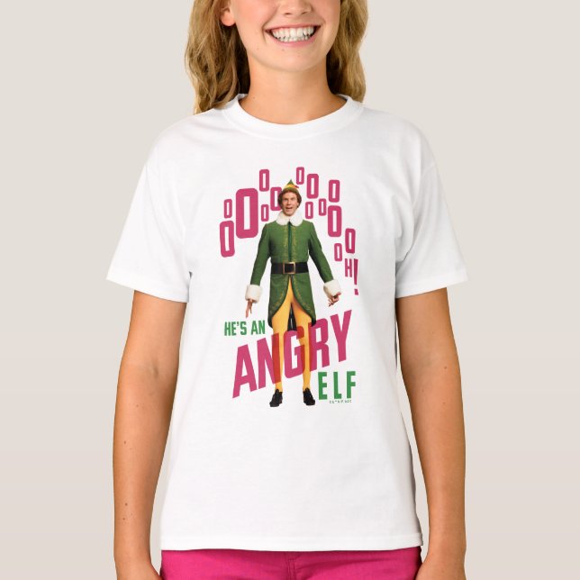 Camiseta Buddy the Elf | Es un elfo enojado (Anverso)