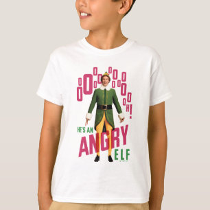 Camiseta Buddy the Elf Es un elfo enojado